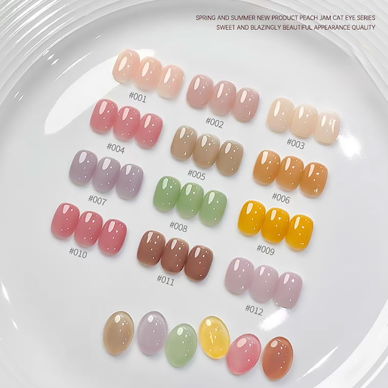 Resin Art Equipment - 1-12 stuks ZH Zomer Herfst Jam