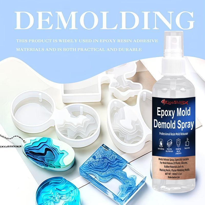 Release Spray Silicone - Epoxyvormontvormingspray, hars en epoxyontvormingsmiddel voor een