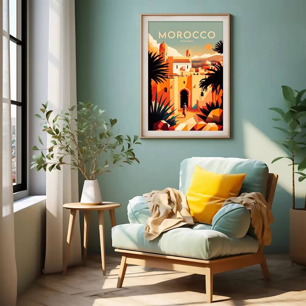 Valparaíso Reisprint Poster Zu - Resin Art Wallpaper recensie en prijs