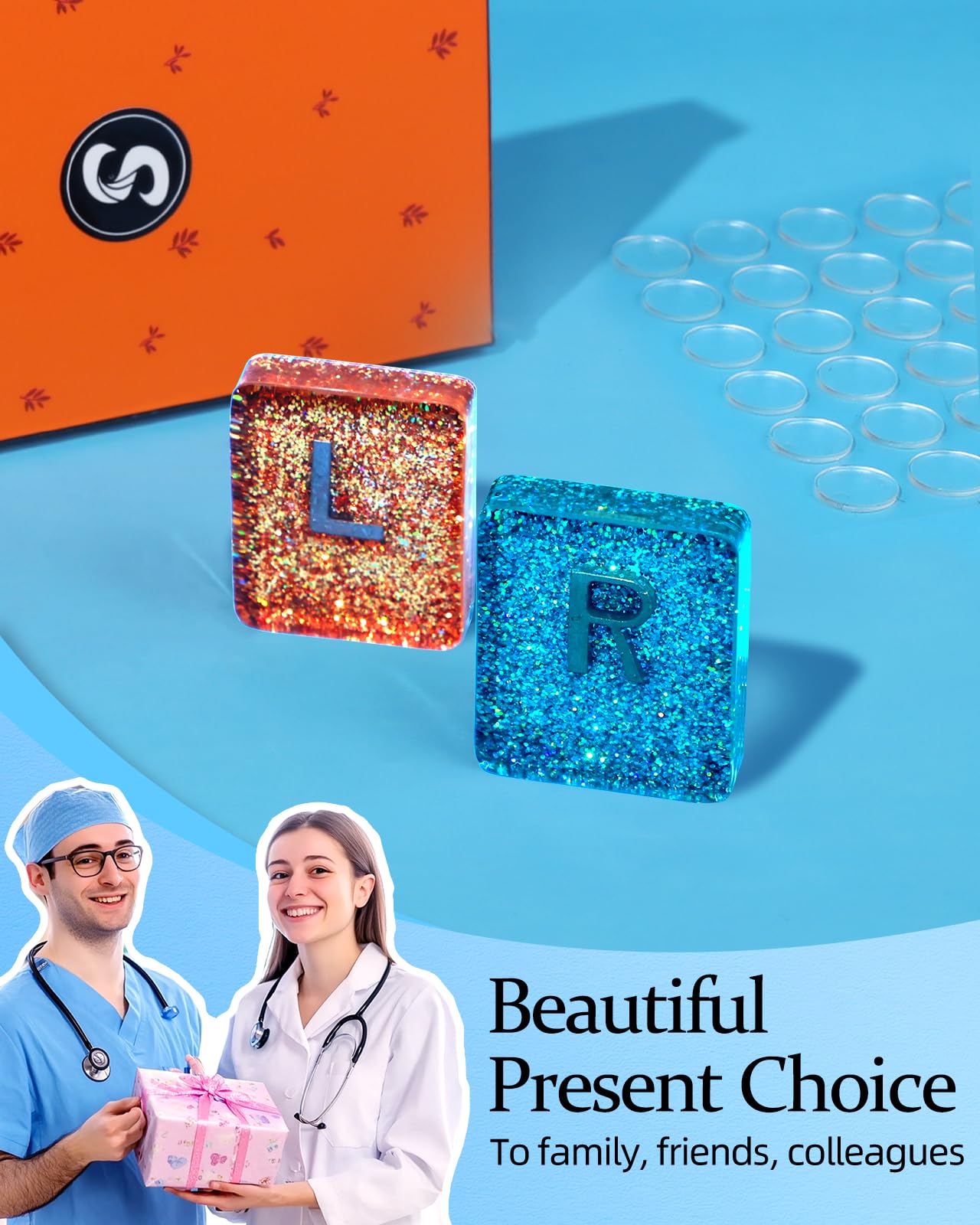 Röntgenmarkeringen Glitterhars - Resin Art Alphabet recensie en prijs