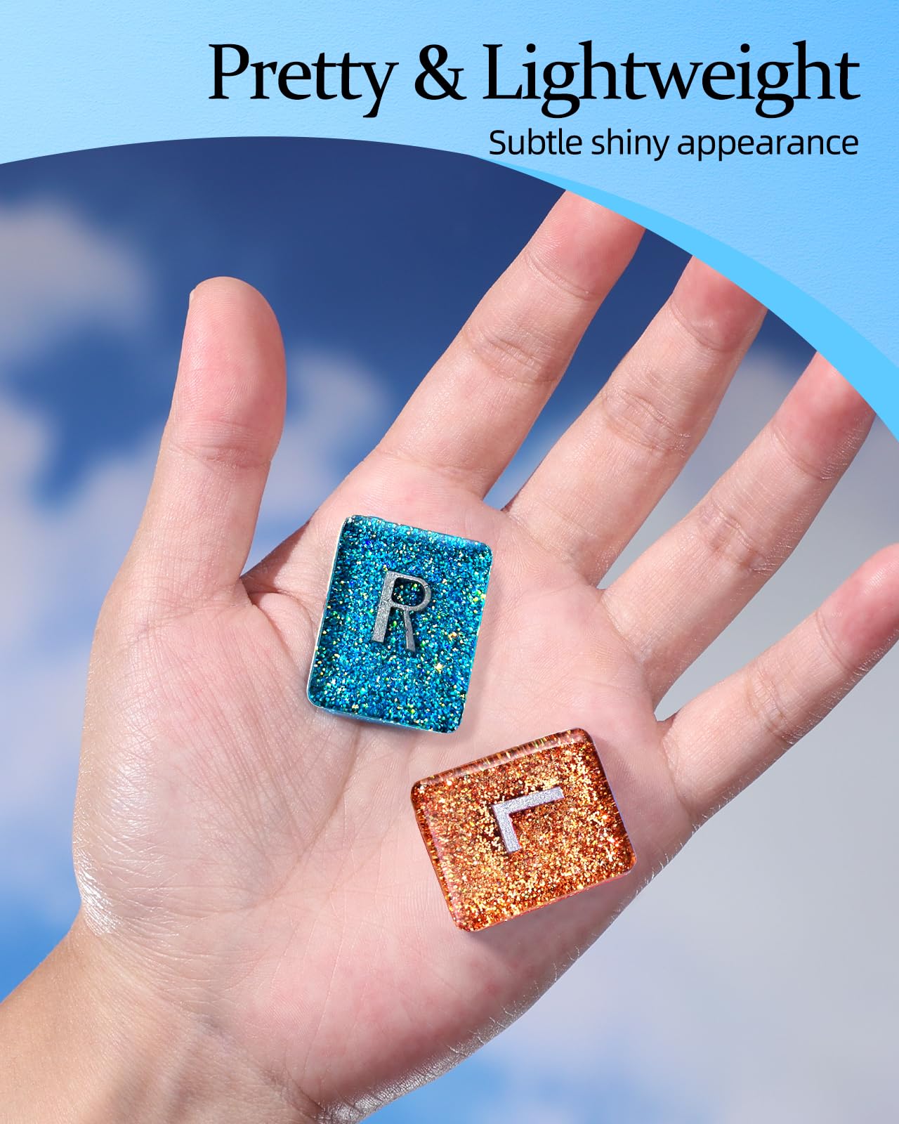 Röntgenmarkeringen Glitterhars - Resin Art Alphabet recensie en prijs