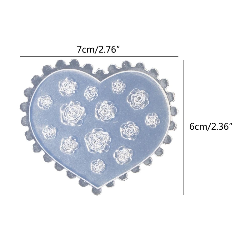 3D Rose Flower Nail Art Decora - Resin Art Rose recensie en prijs