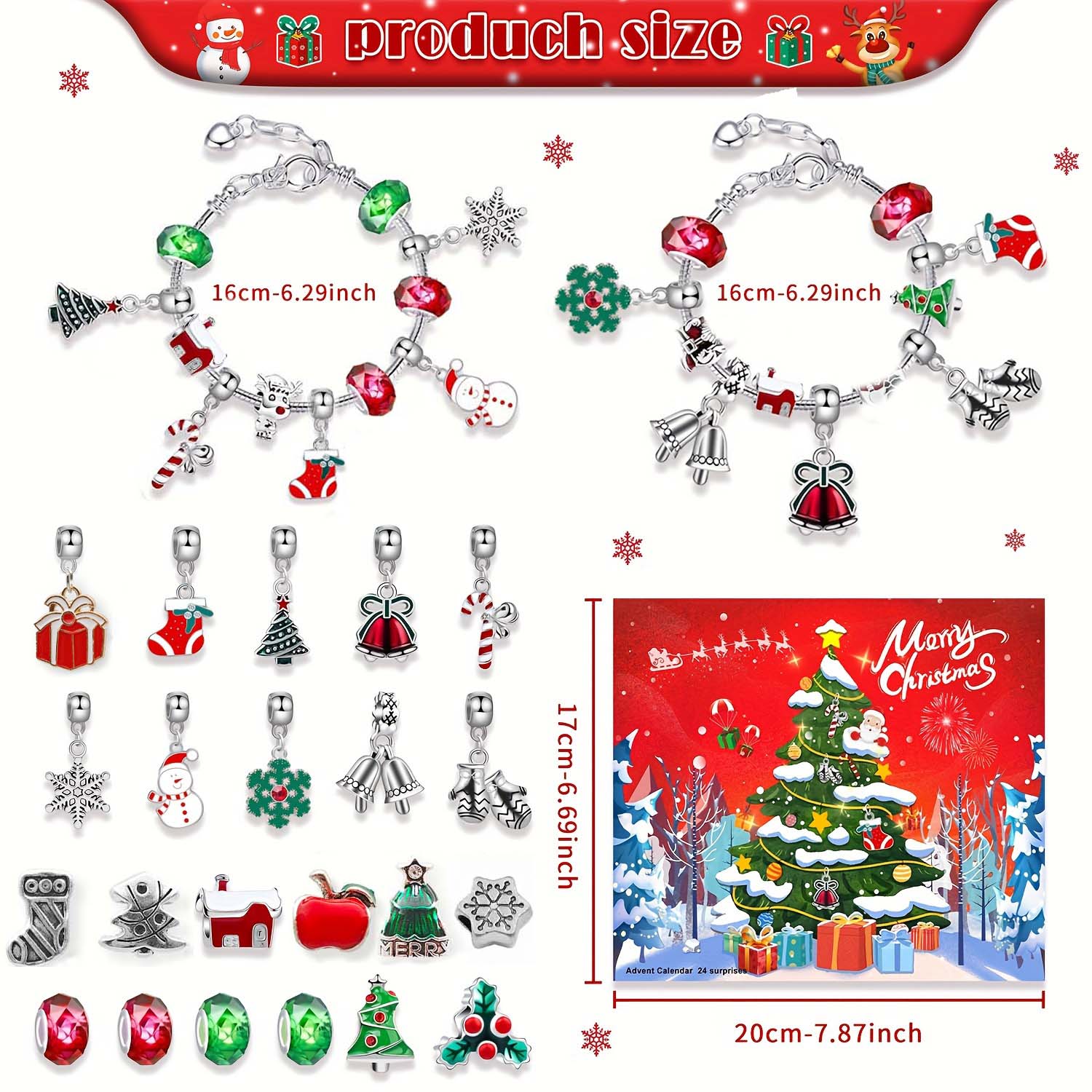 Creatieve kerstkalender met 24 - Resin Art Case recensie en prijs