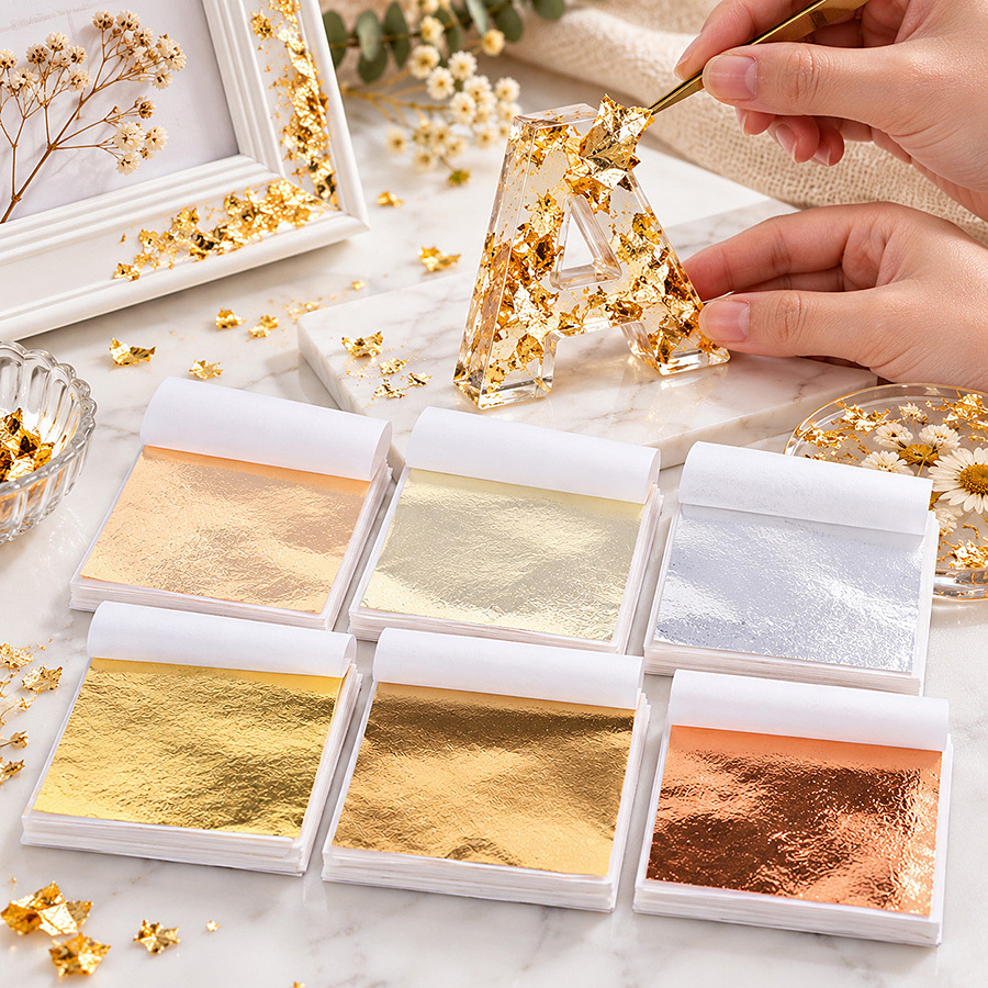 100 vellen gouden foliepapier  - Resin Art Wedding Gift recensie en prijs