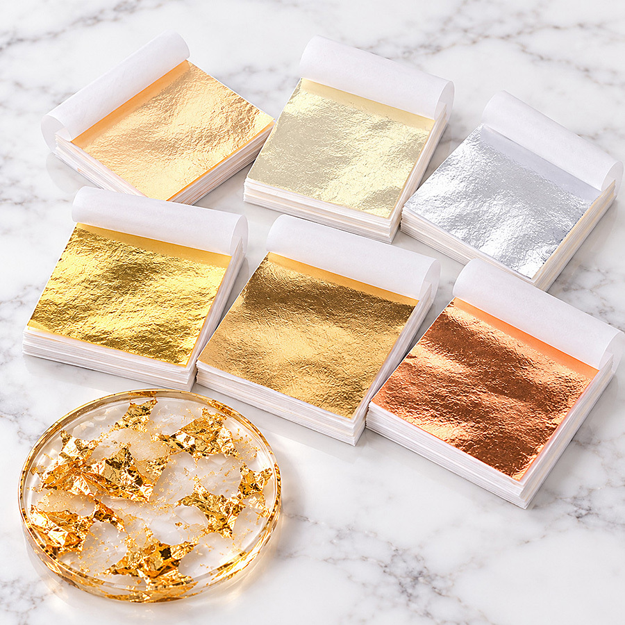 100 vellen gouden foliepapier  - Resin Art Wedding Gift recensie en prijs