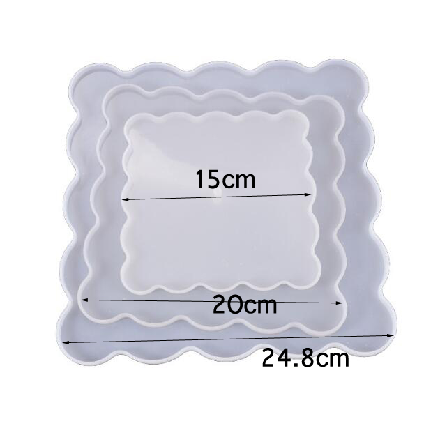 3-laags siliconen mal voor UV- - Resin Art Equipment recensie en prijs