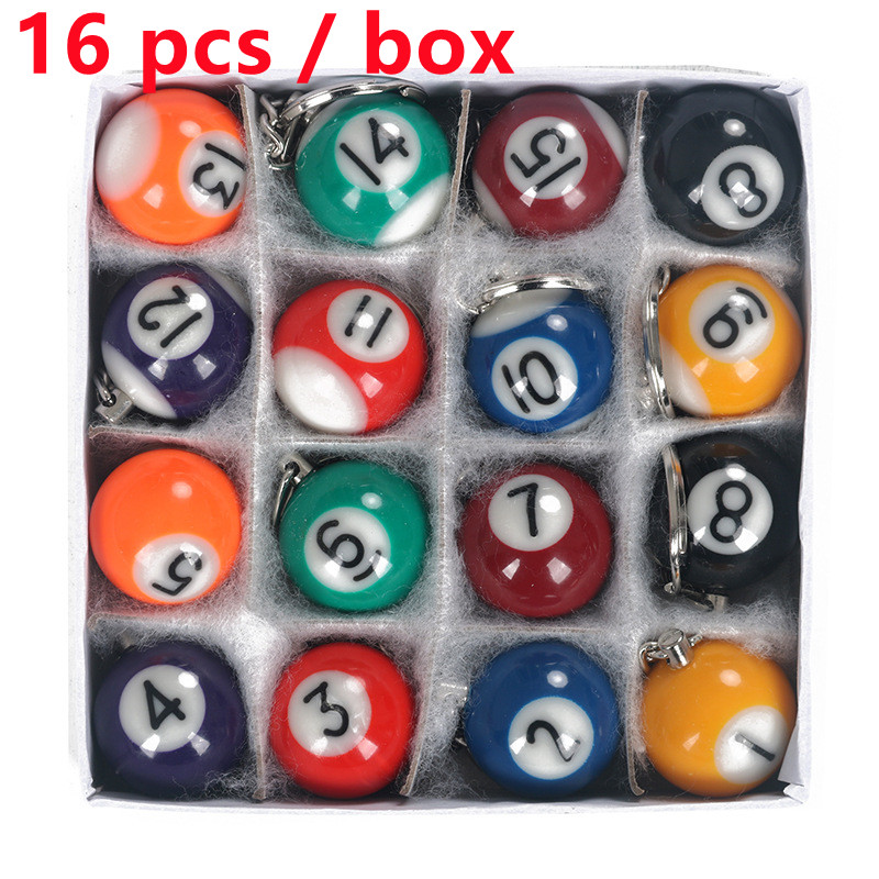 16 stks/set Mini Biljart Vormi - Resin Art Alphabet recensie en prijs